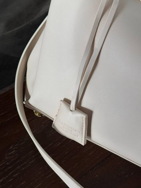 Balenciaga Rodeo Large White/Gold B2119 фото