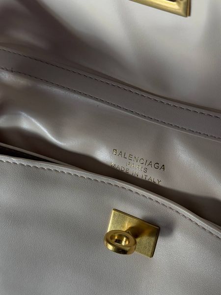 Balenciaga Rodeo Large White/Gold B2119 фото