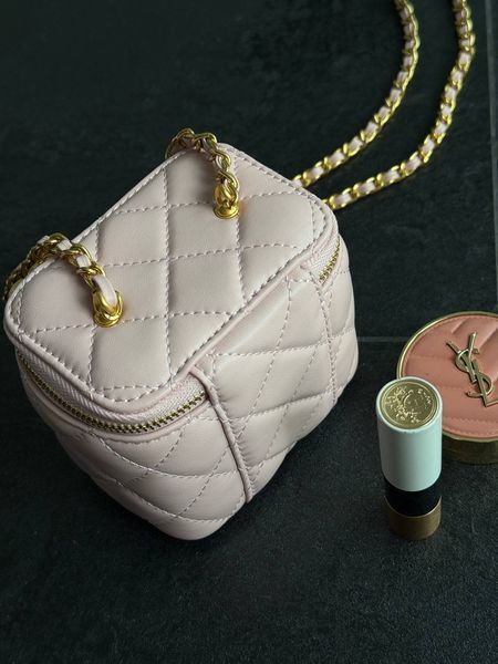 Chanel Classic powder Lambskin Pearl Crush Mini Vanity Case Магнітна Коробка pr3801 фото