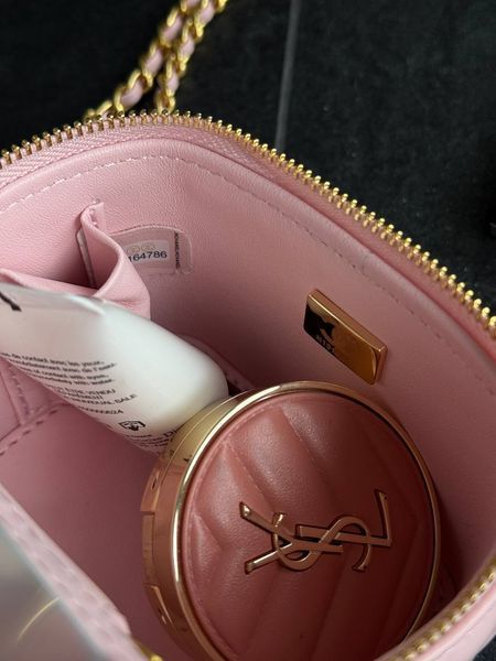Chanel Classic powder Lambskin Pearl Crush Mini Vanity Case Магнітна Коробка pr3801 фото