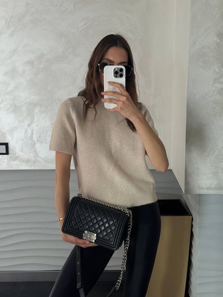 Chanel Medium Boy Black/Silver Caviar RHW Коробка магніт pr2913 фото