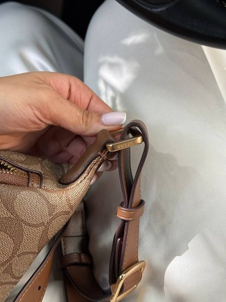 Coach Signature Belt Bag Fanny Pack Beige [оригінальна коробка] pr8726 фото
