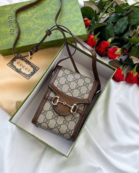 Gucci Horsebit 1955 Mini Bag [оригінальна коробка] g00178 фото