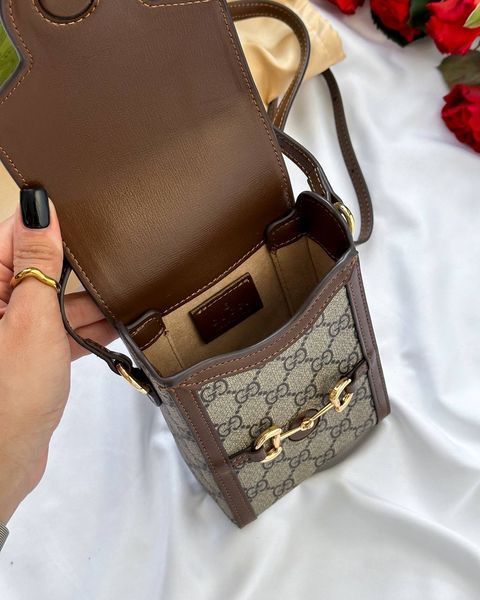Gucci Horsebit 1955 Mini Bag [оригінальна коробка] g00178 фото