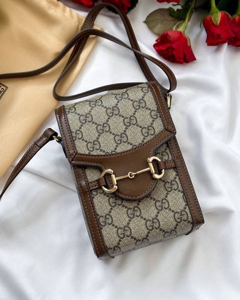 Gucci Horsebit 1955 Mini Bag [оригінальна коробка] g00178 фото