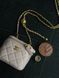 Chanel Classic powder Lambskin Pearl Crush Mini Vanity Case Магнітна Коробка pr3801 фото 10