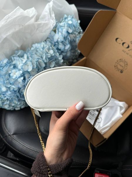 Coach Trail Crossbody With Pillow Quilting MILK крафтова коробка pr0975 фото
