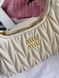 Miu Miu Wander Matelass&eacute; Nappa Leather Mini Hobo BagWhite [оригінальна брендована коробка] miu2441 фото 2