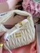 Miu Miu Wander Matelass&eacute; Nappa Leather Mini Hobo BagWhite [оригінальна брендована коробка] miu2441 фото 13