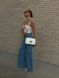 Pinko Love Click Classic Crossbody Bag in Quilted Leathe White Medium [оригінальна коробка] pk07680 фото 4