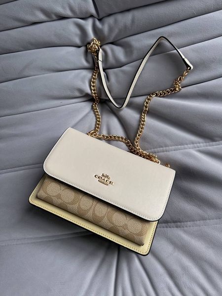 Coach Mini Klare Crossbody in Signature Canvas Milk/Beige [оригінальна коробка] pr0004 фото