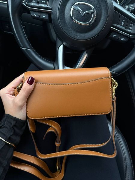 Coach Tabby Shoulder Bag Brown Mini [оригінальна брендована коробка] pr0066 фото