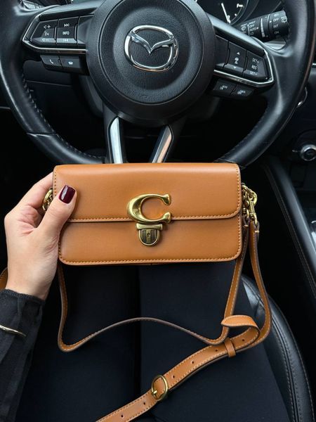 Coach Tabby Shoulder Bag Brown Mini [оригінальна брендована коробка] pr0066 фото