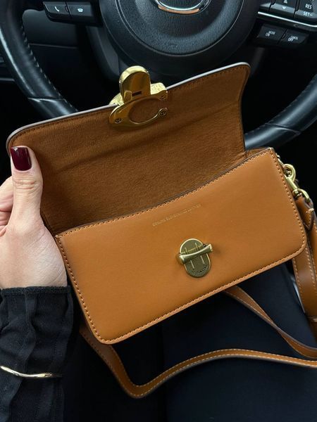 Coach Tabby Shoulder Bag Brown Mini [оригінальна брендована коробка] pr0066 фото