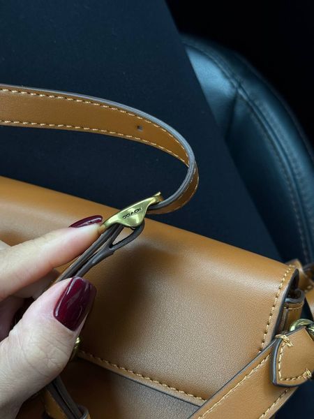 Coach Tabby Shoulder Bag Brown Mini [оригінальна брендована коробка] pr0066 фото