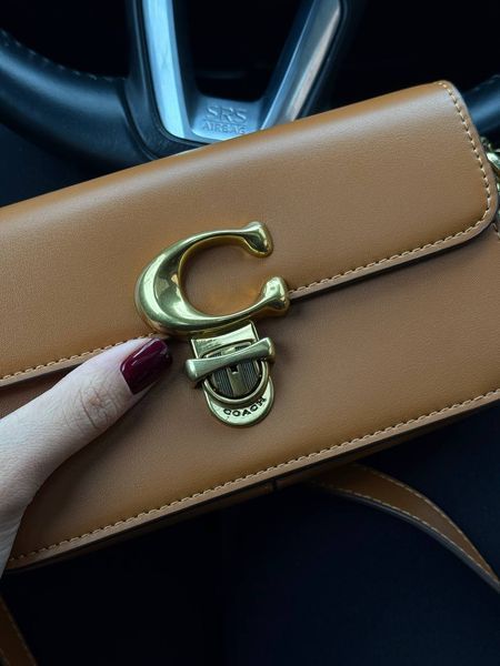 Coach Tabby Shoulder Bag Brown Mini [оригінальна брендована коробка] pr0066 фото