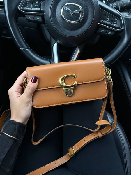 Coach Tabby Shoulder Bag Brown Mini [оригінальна брендована коробка] pr0066 фото