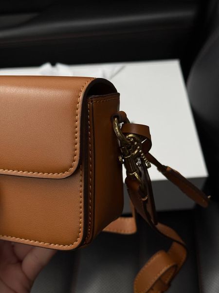 Coach Tabby Shoulder Bag Brown Mini [оригінальна брендована коробка] pr0066 фото