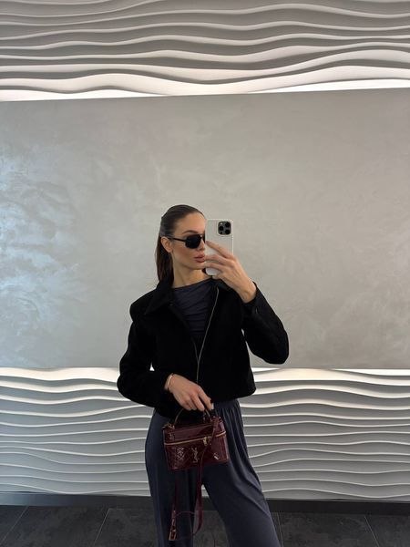 Saint Laurent Gaby Vanity Lacquered Leather Shoulder Bag Red Оригінальна коробка pr7008 фото
