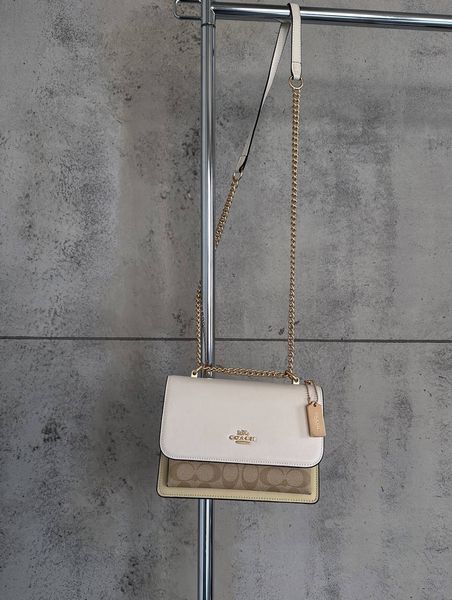 Coach Mini Klare Crossbody in Signature Canvas Milk/Beige [оригінальна коробка] pr0004 фото