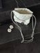Chanel Milk Quilted Calfskin Mini 20 Bag Silver Hardware Магнітна Коробка pr2980 фото 7