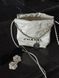 Chanel Milk Quilted Calfskin Mini 20 Bag Silver Hardware Магнітна Коробка pr2980 фото 6