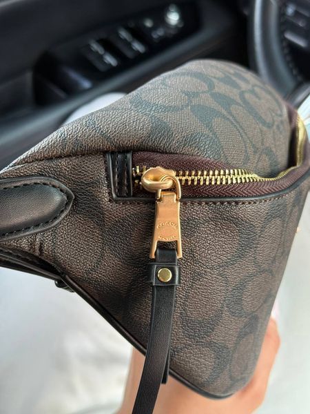 Coach Signature Belt Bag Fanny Pack Brown [оригінальна коробка] pr8727 фото