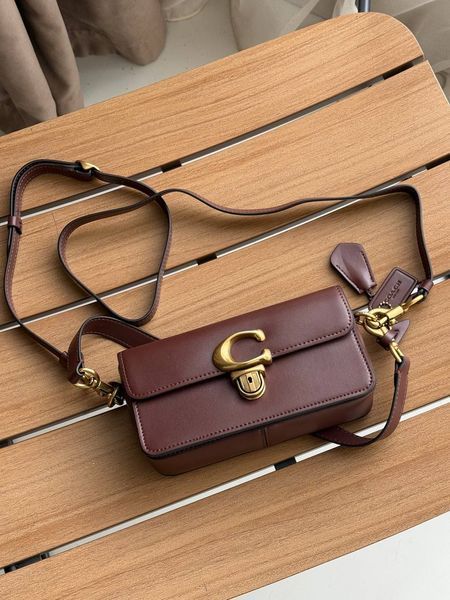 Coach Studio Baguette Brown [оригінальна коробка] pr2189 фото