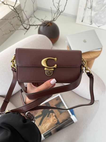Coach Studio Baguette Brown [оригінальна коробка] pr2189 фото