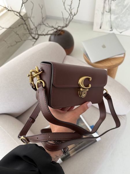 Coach Studio Baguette Brown [оригінальна коробка] pr2189 фото