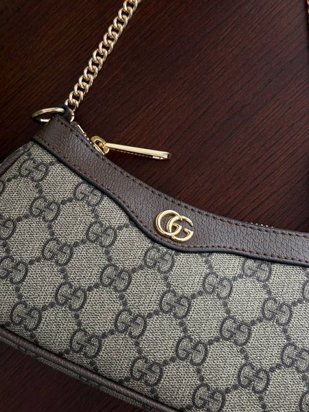 Gucci Ophidia Gg Small Handbag Brown [магнітна коробка] G0987 фото