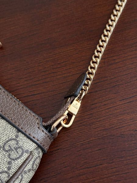 Gucci Ophidia Gg Small Handbag Brown [магнітна коробка] G0987 фото