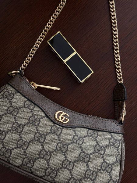 Gucci Ophidia Gg Small Handbag Brown [магнітна коробка] G0987 фото