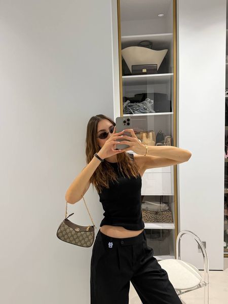 Gucci Ophidia Gg Small Handbag Brown [магнітна коробка] G0987 фото