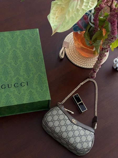 Gucci Ophidia Gg Small Handbag Brown [магнітна коробка] G0987 фото