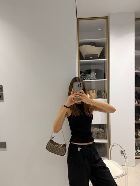Gucci Ophidia Gg Small Handbag Brown [магнітна коробка] G0987 фото