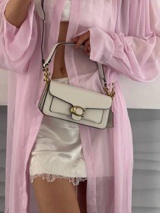 Сoach Tabby Shoulder Bag Milk Mini [крафтова коробка] pr9889 фото