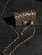 Chanel Classic 1.55 Small Single Flap in Brown/Gold Магнітна Коробка pr2998 фото 15