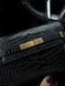 Saint Laurent Manhattan Leather Shoulder Bag Black Snake Skin Магнітна + Захисна коробка pr5129 фото 4