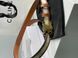 Celine Medium Triomphe Belt In Triomphe Canvas And Calfskin White 6612212 фото 15