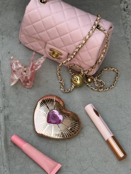 Chanel Mini Classic Single Flap in Pink/Gold Магнітна Коробка pr3800 фото