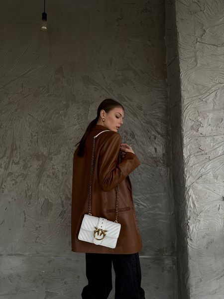 Pinko Mini Love Bag One Simply Puff White/Gold [оригінальна коробка] pr00044 фото