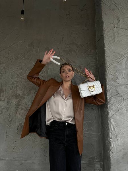 Pinko Mini Love Bag One Simply Puff White/Gold [оригінальна коробка] pr00044 фото