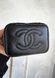 Chanel Classic Black Lambskin Pearl Crush Mini Vanity CaseТекстурна шкіра [оригінальна коробка] pr0023 фото 5