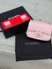 Chanel Mini Classic Single Flap in Pink/Gold Магнітна Коробка pr3800 фото 11