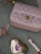 Chanel Mini Classic Single Flap in Pink/Gold Магнітна Коробка pr3800 фото 13