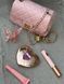 Chanel Mini Classic Single Flap in Pink/Gold Магнітна Коробка pr3800 фото 14