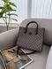 Gucci Ophidia Leather-Trimmed Monogrammed Coated-Canvas Tote [пильник] g02810 фото 8