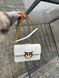 Pinko Mini Love Bag One Simply Puff White/Gold [оригінальна коробка] pr00044 фото 17