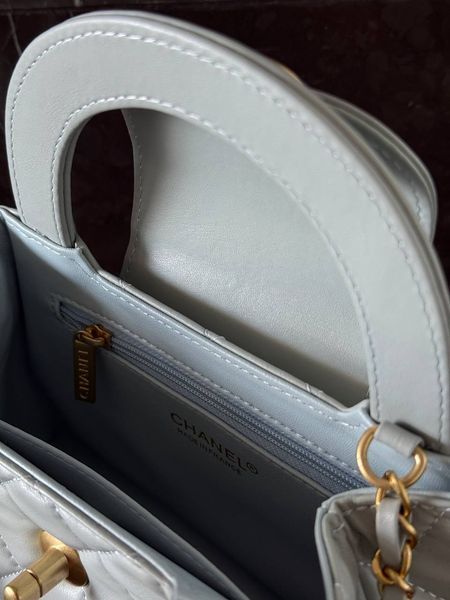 Chanel Kelly Bag Shiny Aged Calfskin Blue& Gold Hardware Магнітна Коробка pr2986 фото